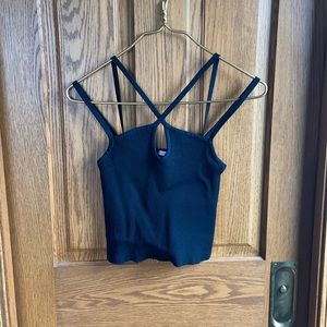 Zara Strappy Keyhole Crop Top